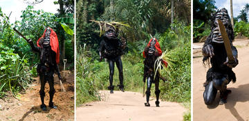 Ekpo Masqueraders (photo by David Pratten)